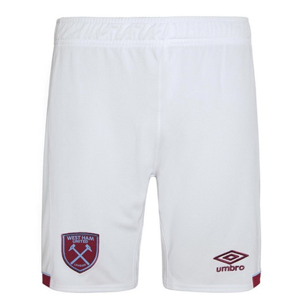 Pantalones West Ham United 1ª Kit 2020 2021 Blanco